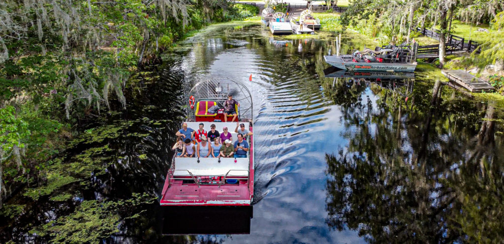 fan boat tours in florida